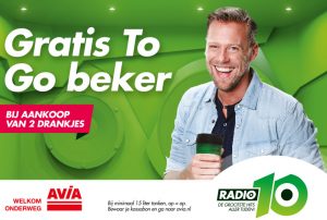 avia togo beker welkom onderweg