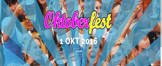 Oktoberfest welkom onderweg