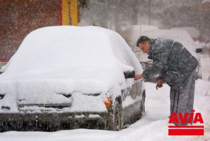 auto winterklaar welkom onderweg