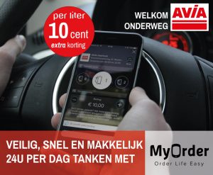 MyOrder AVIA welkom onderweg